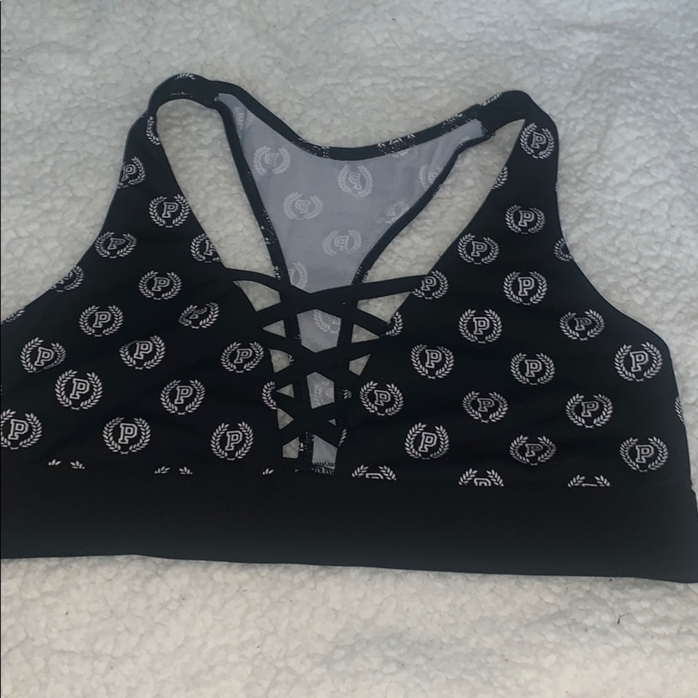 Pink Sports Bra